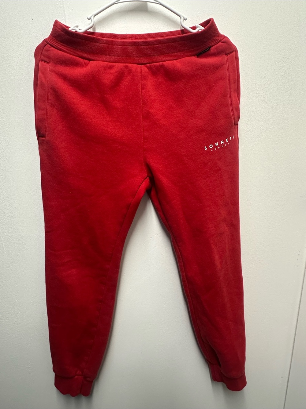 Kids Sonneti London Red Jogger Sweatpants